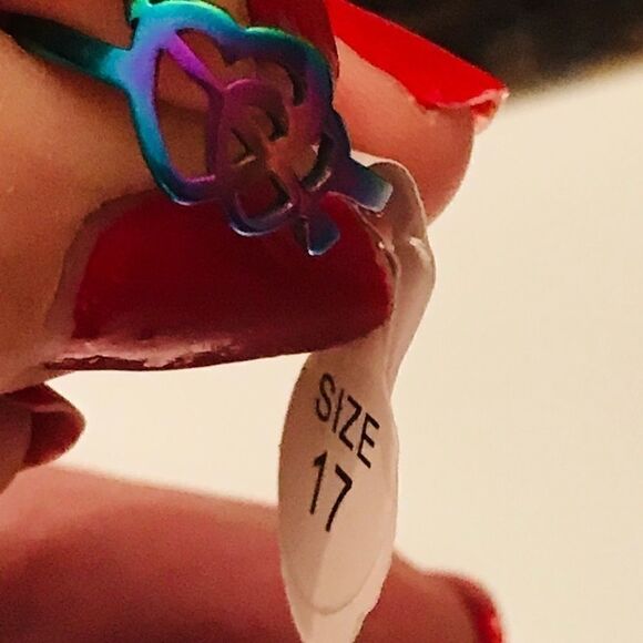 2 Heart Arrow Ring - Picture 5 of 5